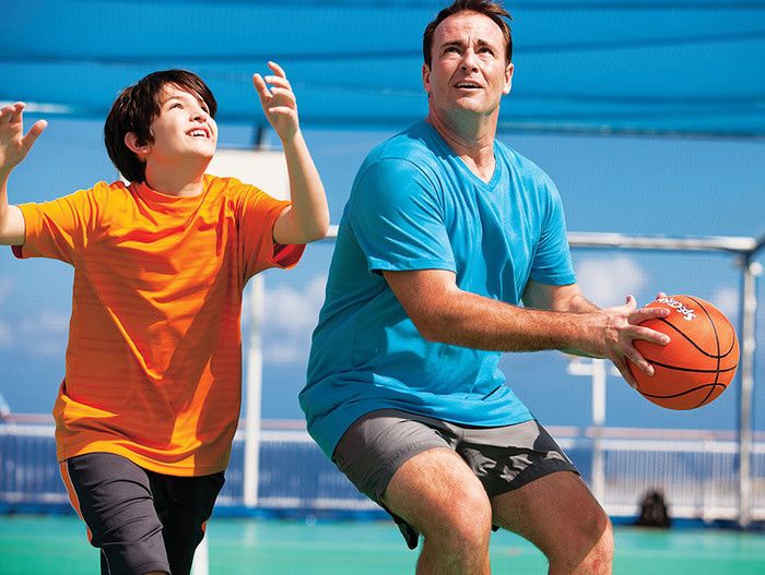 Norwegian Cruise Line Norwegian Escape Exterior Basketball Court.jpg
